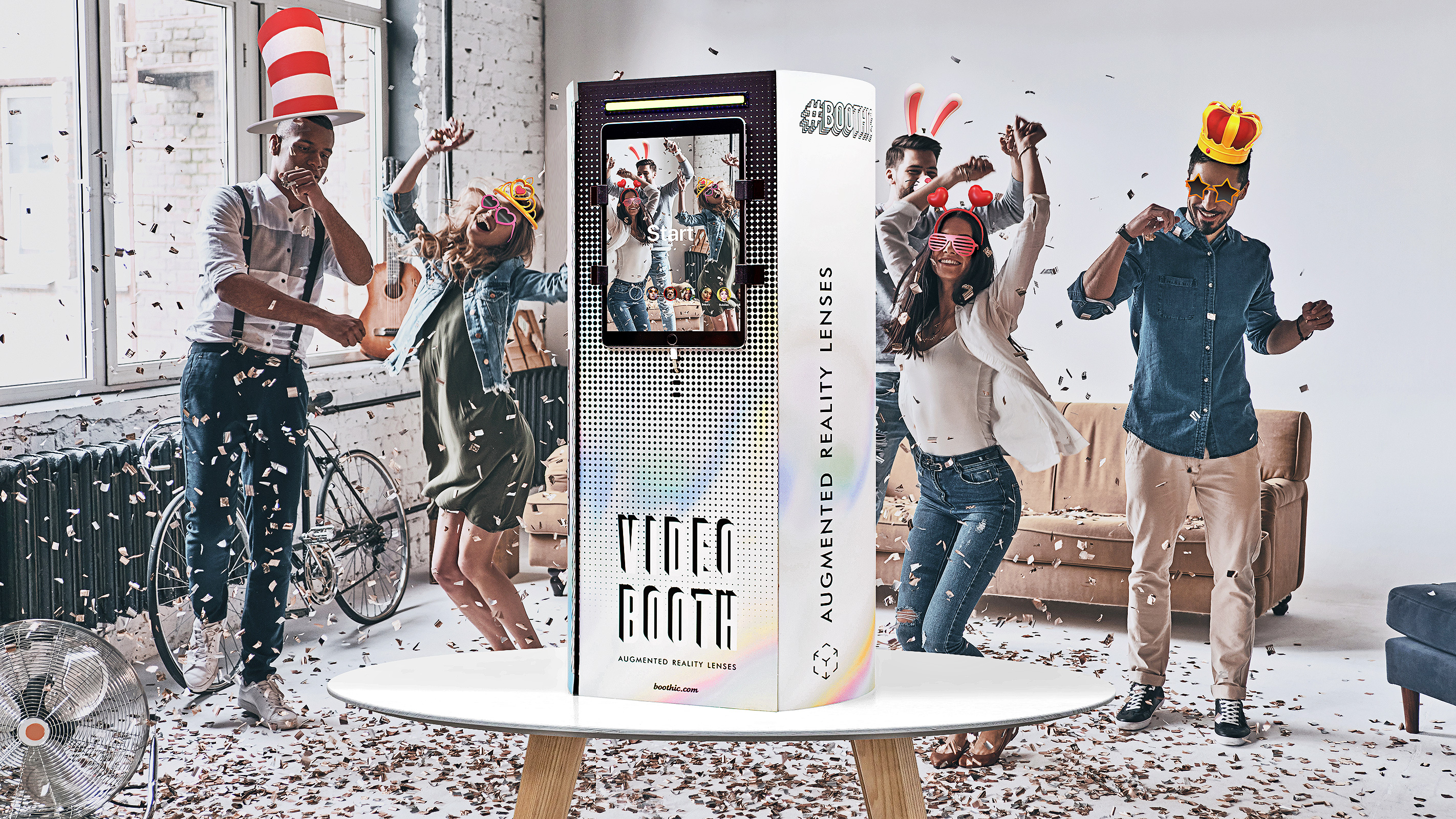 Boothic Photo Booth Kit 🔥 The party gadget 🔥 Do-It-Yourself Video Booth Kit